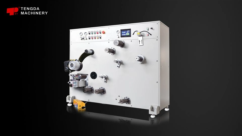 Máy cuộn giấy nhôm