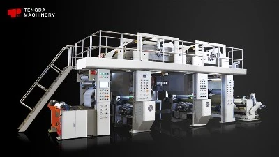 Máy dập nổi và tráng phủ giấy cuốn
