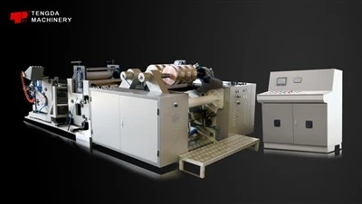 Máy cắt và dập nổi giấy nhôm hai trục