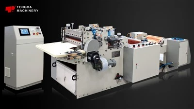 Máy cắt nhãn và gói mềm thuốc lá